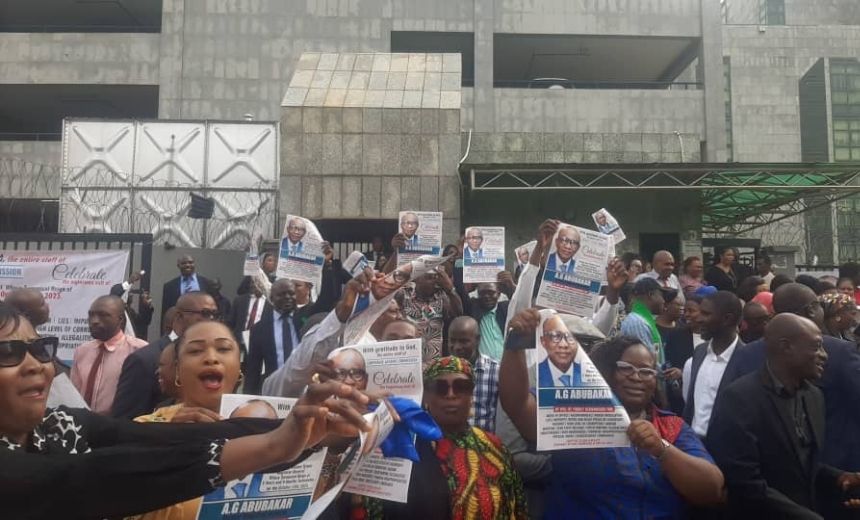 CAC workers celebrate as Tinubu sacks registrar [VIDEO]