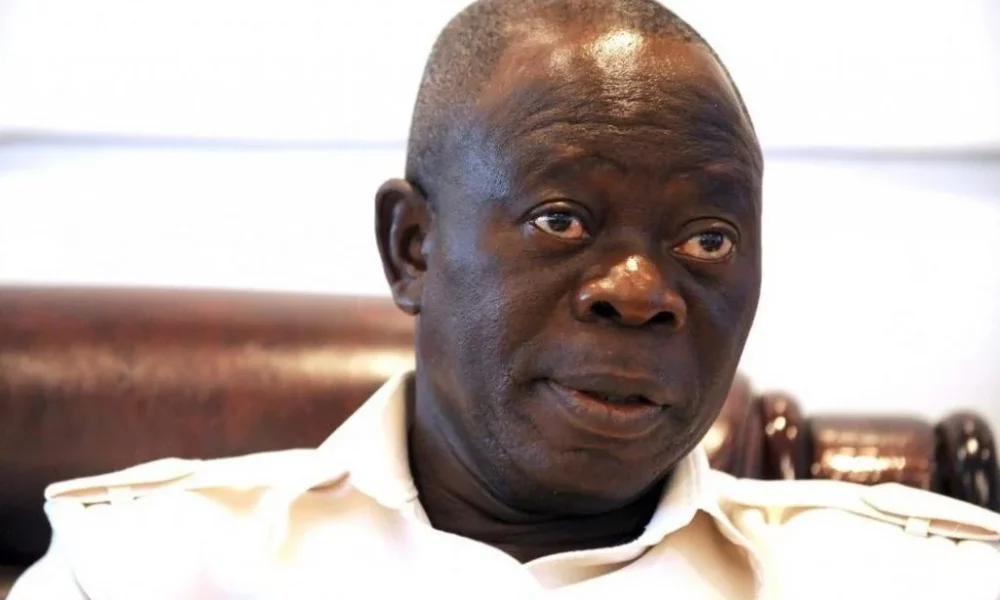 Adams Oshiomhole names three persons that plotted his removal as APC National Chairman