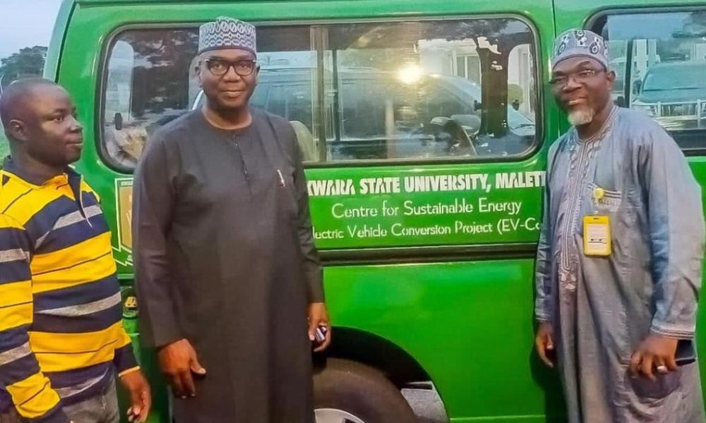 KWASU engineering team converts petrol cars to electric vehicles