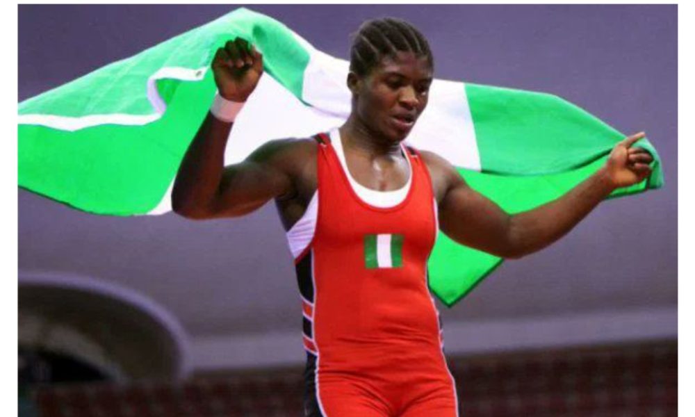 World Military Wrestling: Female Nigerian Army personnel wins Gold Medal [VIDEO]