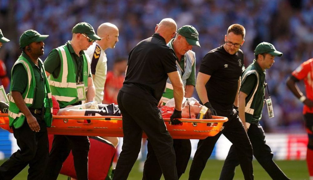 EPL: Tom Lockyer collapses during Bournemouth vs Luton Town clash, match called off