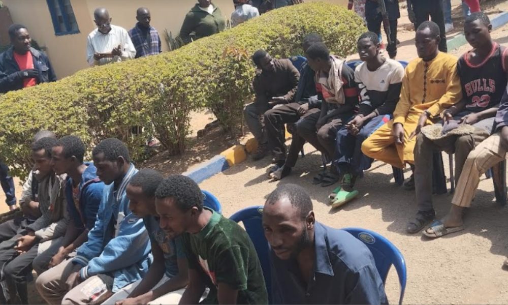 Plateau killings: Police parade 17 suspects, repel fresh attack in Mangu