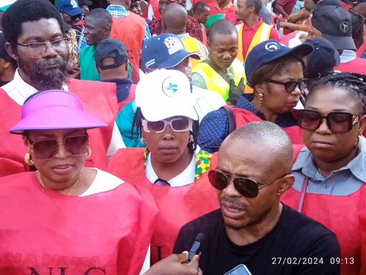 JUST-IN: NLC Protests Hit Abuja, Lagos, Gombe, Oyo, Ondo, Rivers, Others Over Hardship