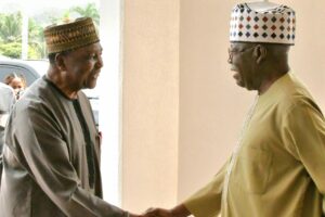 PICTORIAL: Gowon In First Visit To Tinubu In Aso Rock 3 PICTORIAL: Gowon In First Visit To Tinubu In Aso Rock