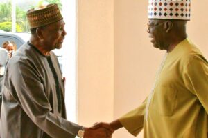 PICTORIAL: Gowon In First Visit To Tinubu In Aso Rock 4 PICTORIAL: Gowon In First Visit To Tinubu In Aso Rock