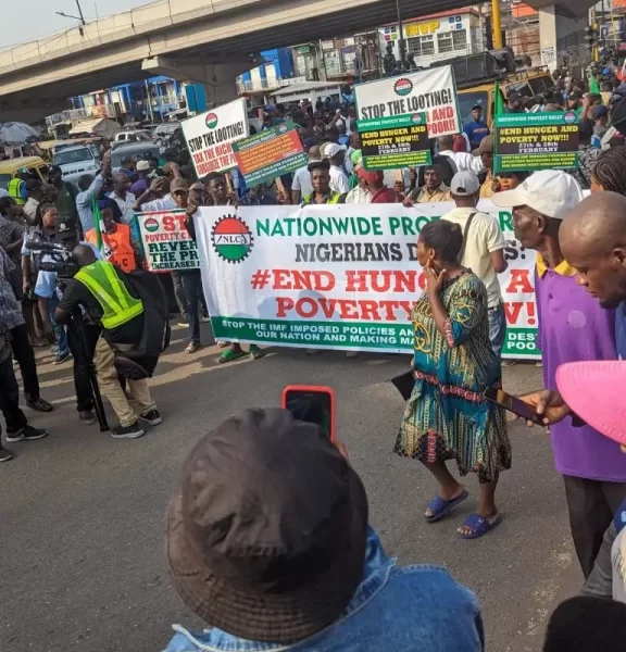 NLC protests economic hardship in Lagos [Photos]