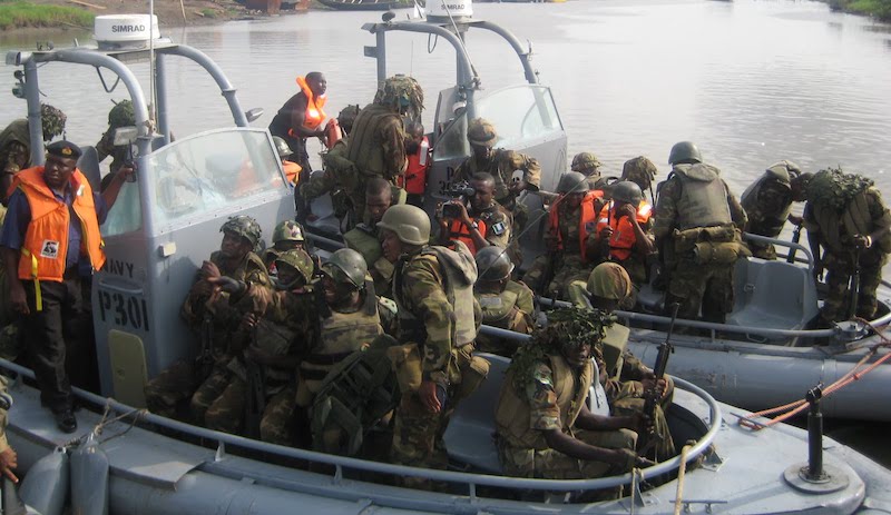 Navy doubles operations against oil theft in Bayelsa, recovers 17,000 litres of stolen crude