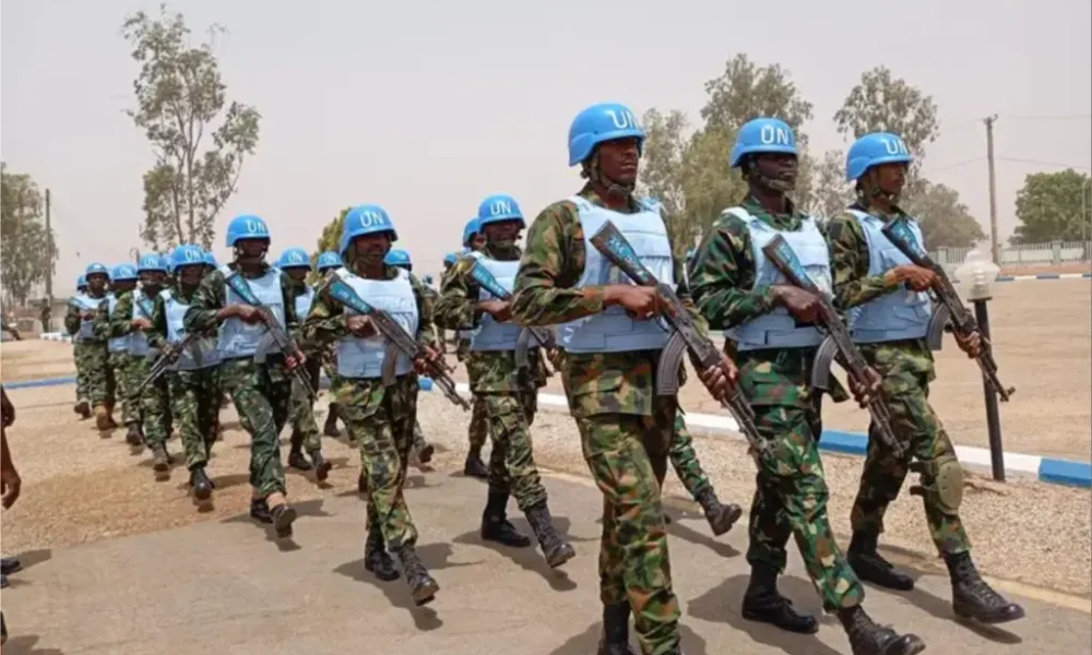 Nigerian Army deploys 157 troops to South Sudan for peacekeeping mission