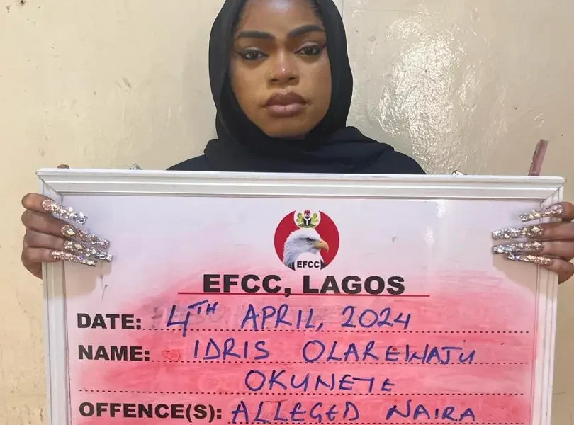 EFCC to arraign Bobrisky over alleged N180.7m laundering, abuse of N490,000 today