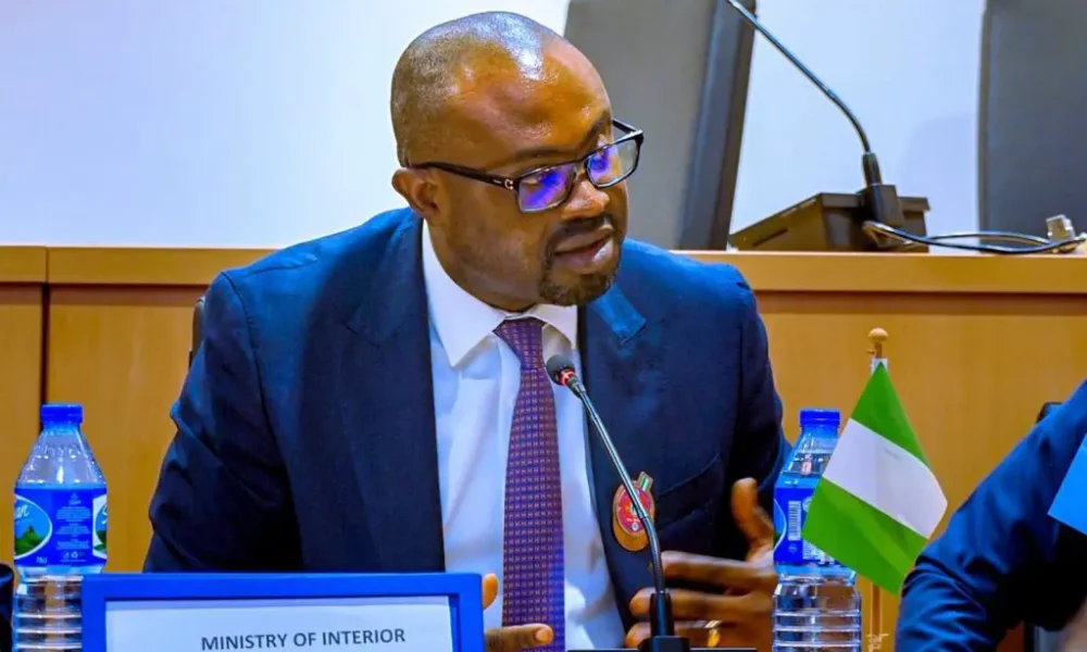 Interior minister, Tunji-Ojo test runs e-gates at Abuja airport