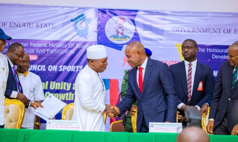 National Council on Sports: Tinubu lauds Mbah over safe environment, support