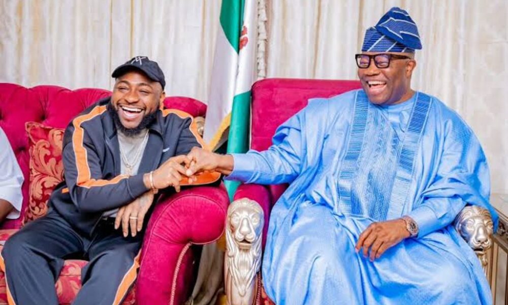 Don’t allow anybody drag you into politics – Senate president Akpabio urges Davido