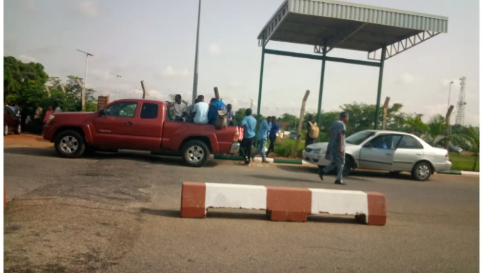 NLC Strike: Activities Suspended At National Assembly In Abuja [PHOTOS]
