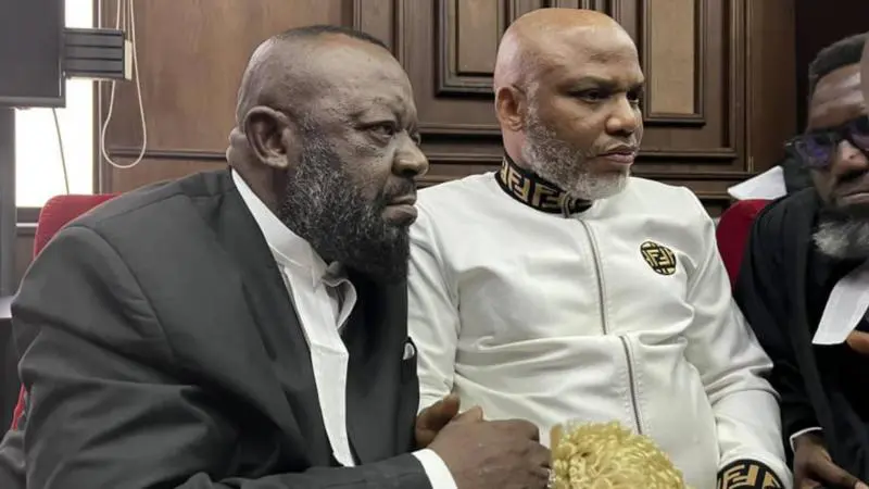 DSS frustrating, hindering Nnamdi Kanu’s right to fair trial – Lawyer Ejimakor