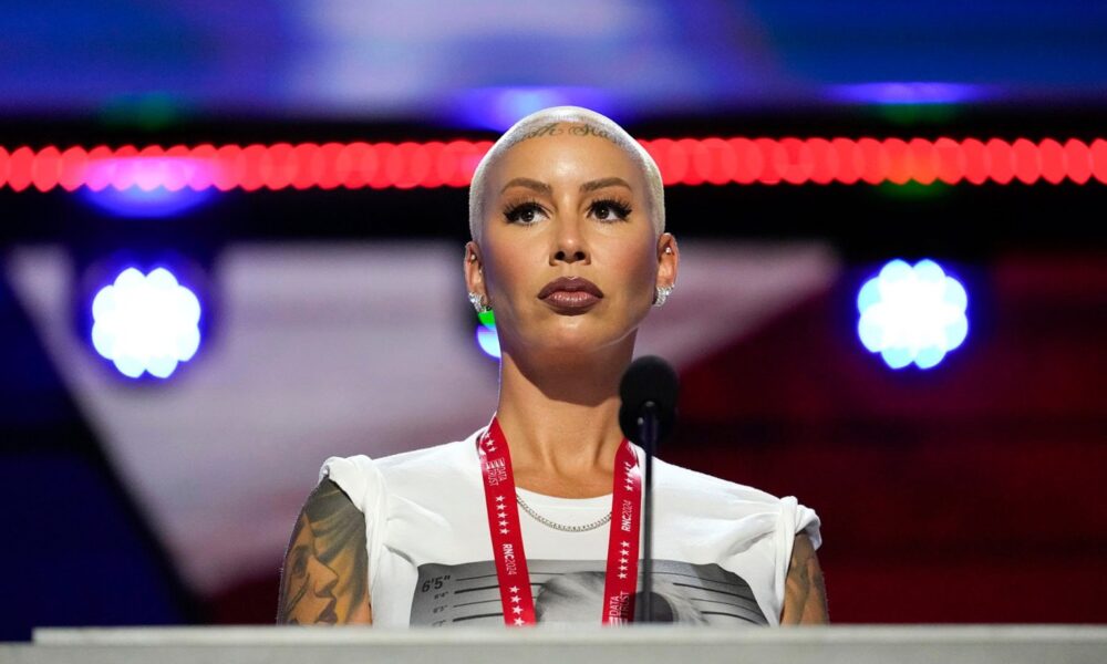 ‘Media has been lying about Trump’ – Amber Rose