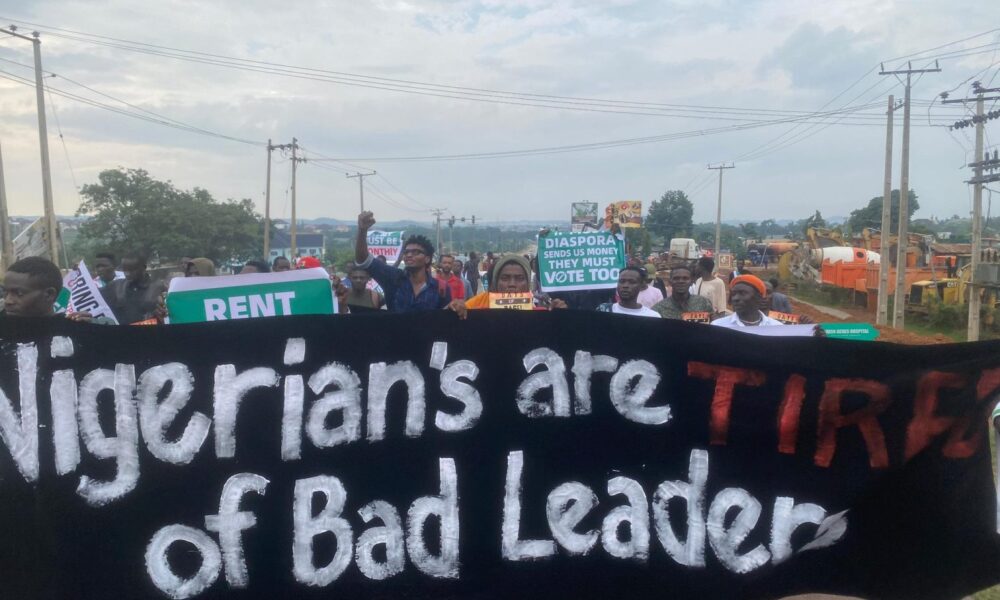 EndBadGovernance: One-milion-man protest begins in Abuja