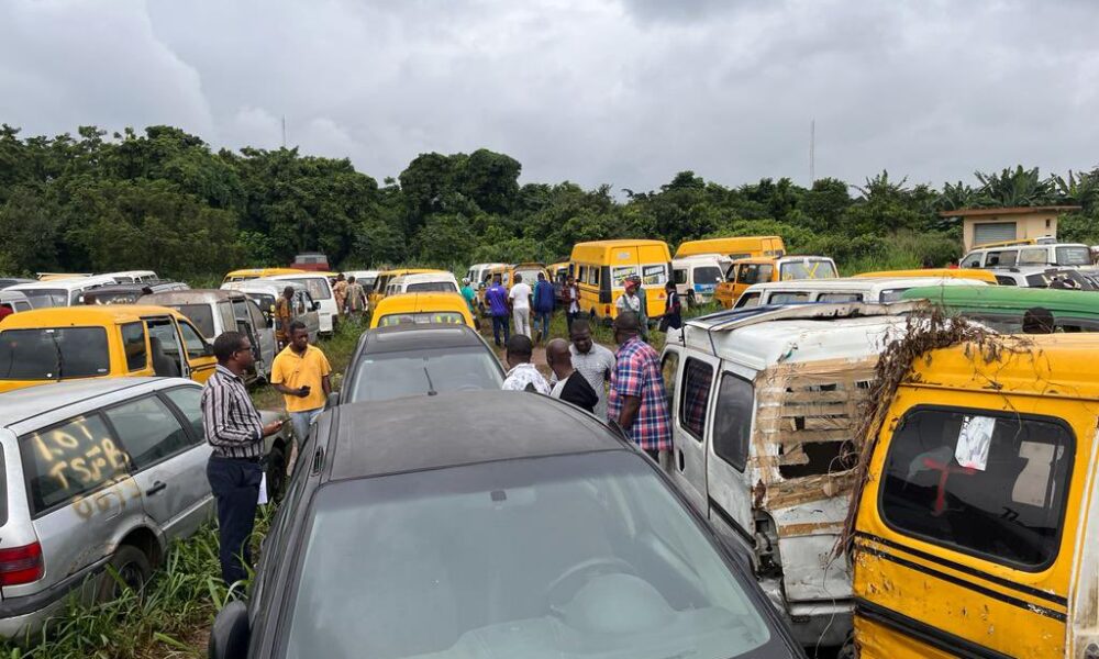 Mrs. Bolanle Ogunlola, Deputy Director of Public Affairs at the Lagos State Ministry of Transportation, reported that the Traffic Monitoring and Investigation Unit has seized 57 commercial vehicles and tricycles for traffic offenses.