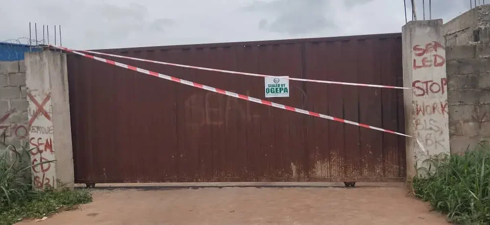 Ogun shuts down two Chinese companies over poor waste disposal, dirty environment