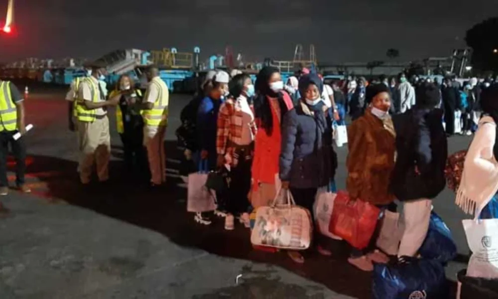 IOM repatriates 180 stranded Nigerians from Libya