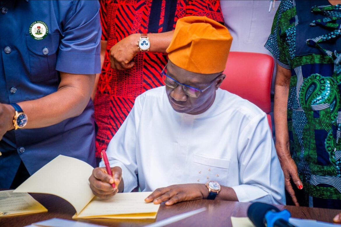 Edo: Okpebholo revokes appointment of 3 traditional rulers